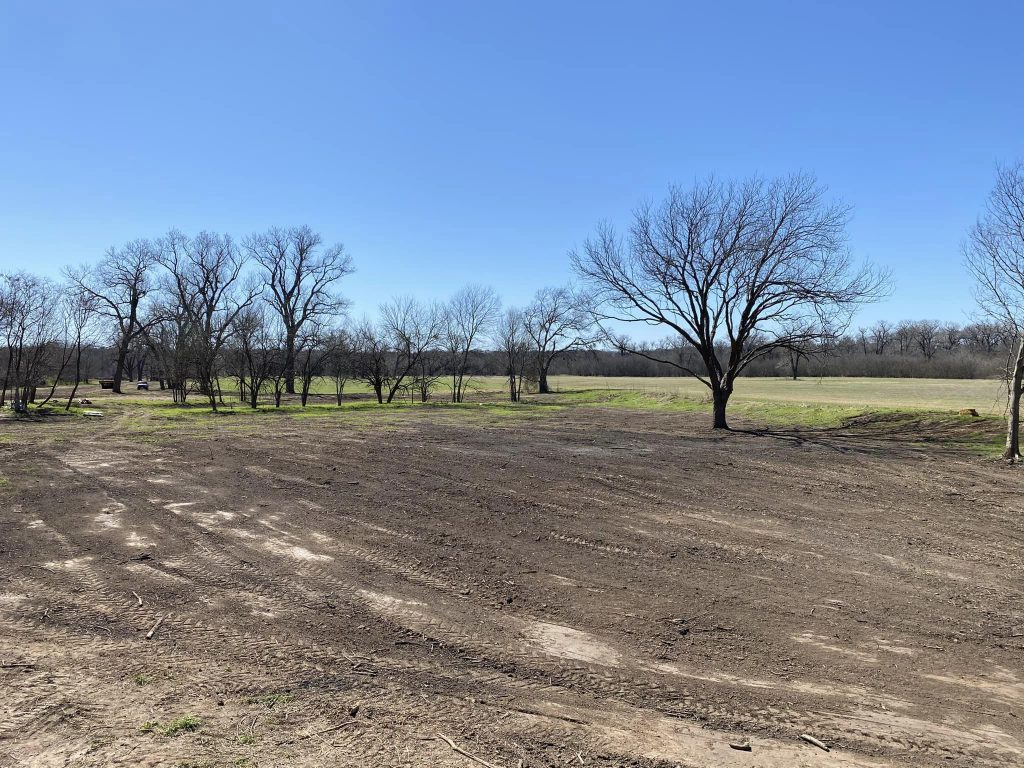 professional land clearing waco tx being done