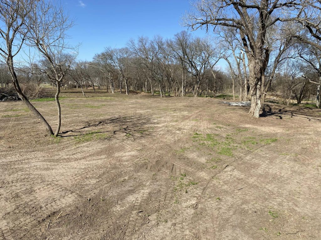 land being cleared